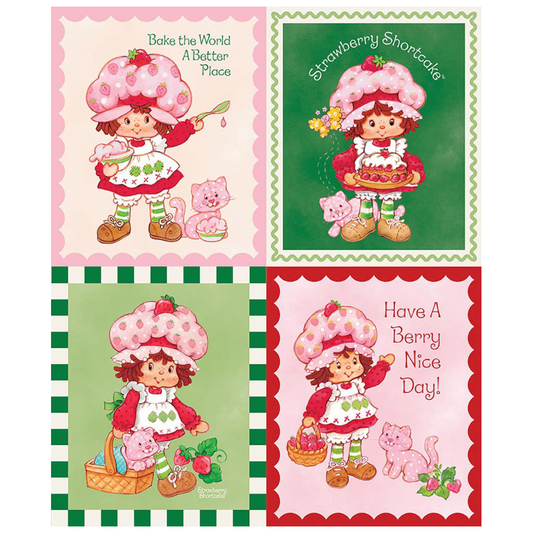 The World of Strawberry Shortcake Panel P18566-PANEL