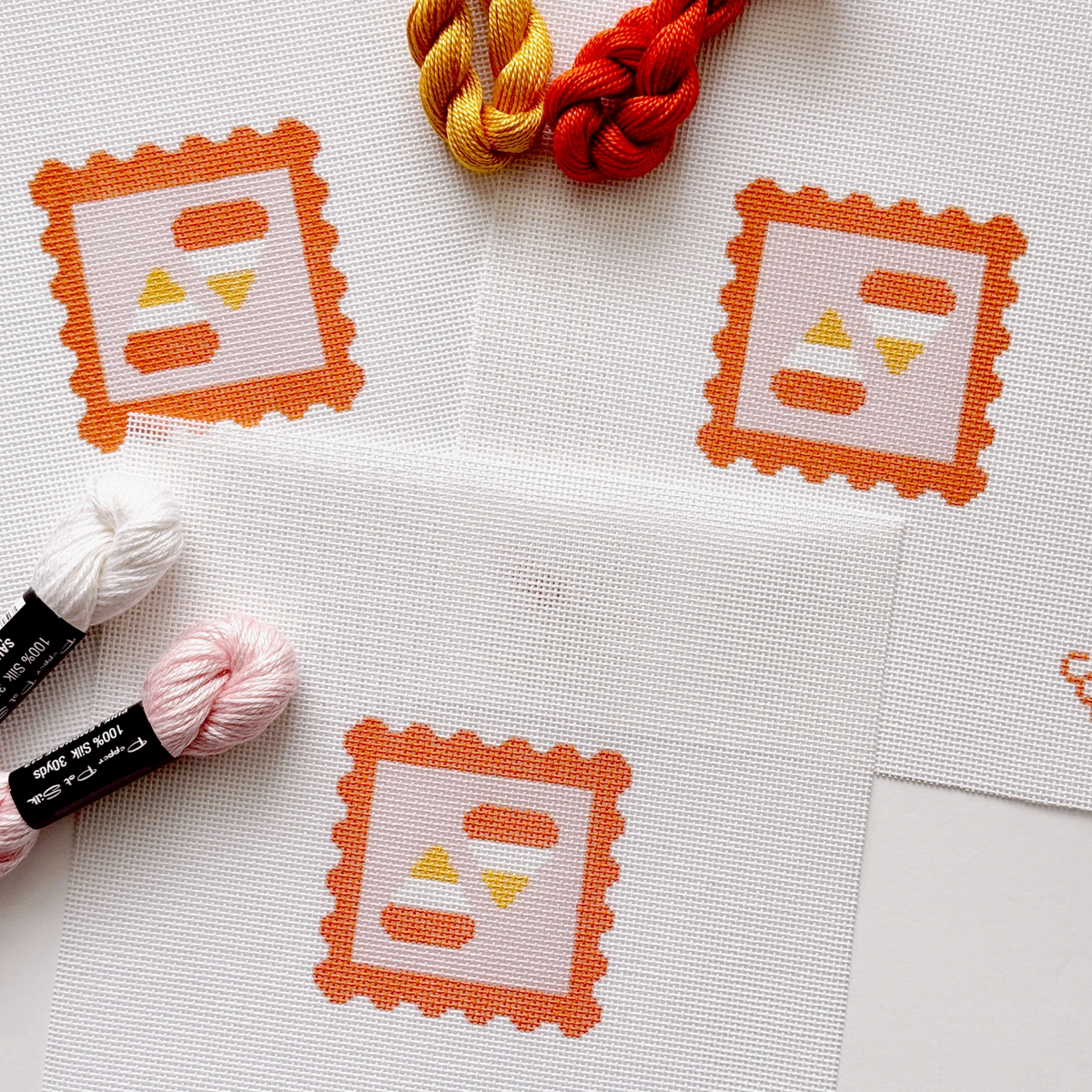 Cotswold Co Designs | Candy Corn Needlepoint Canvas