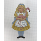 Ciao Bella Needlepoint Designs | Alice in Wonderland - Alice Needlepoint Canvas