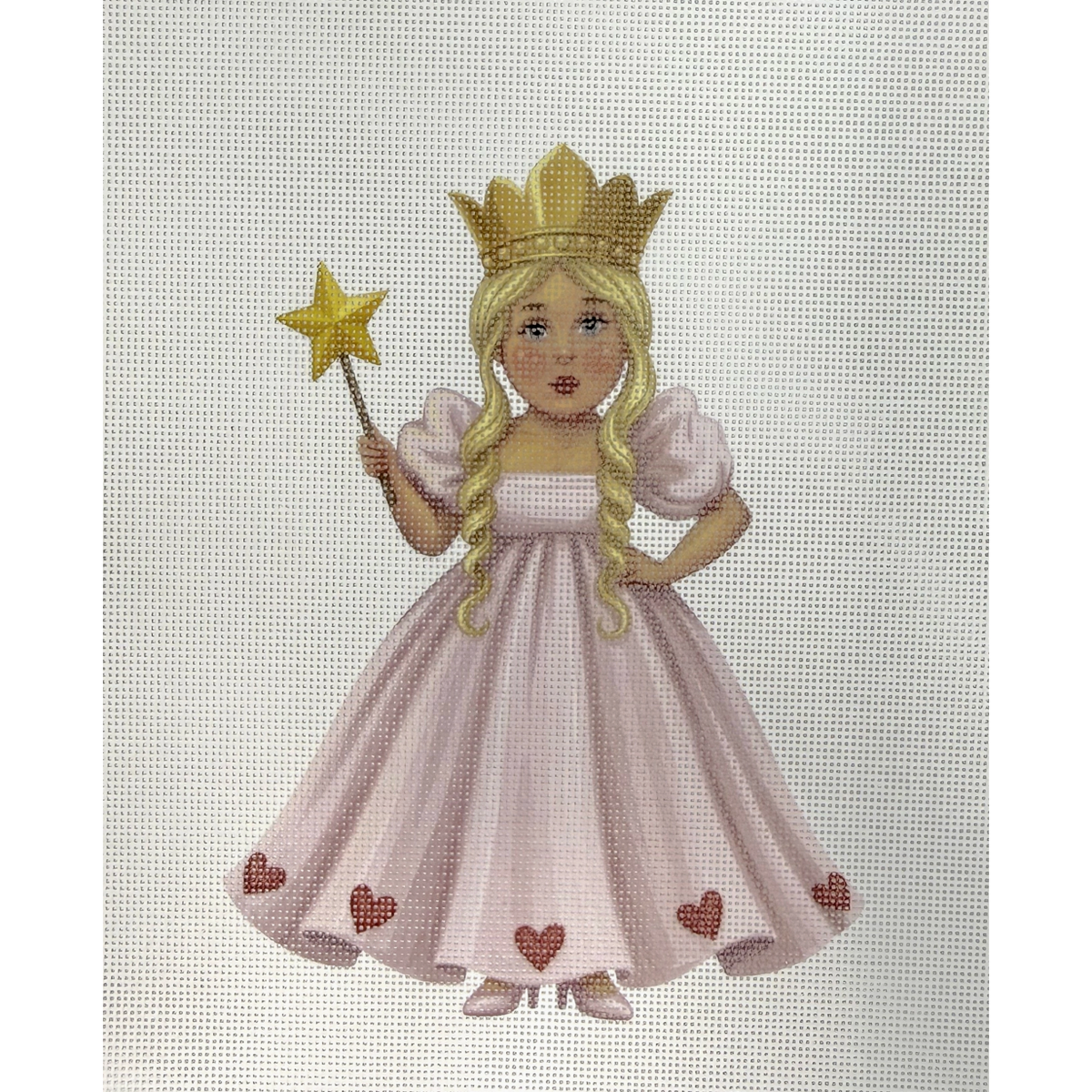 Ciao Bella Needlepoint Designs | Wizard of Oz - Glinda Needlepoint Canvas