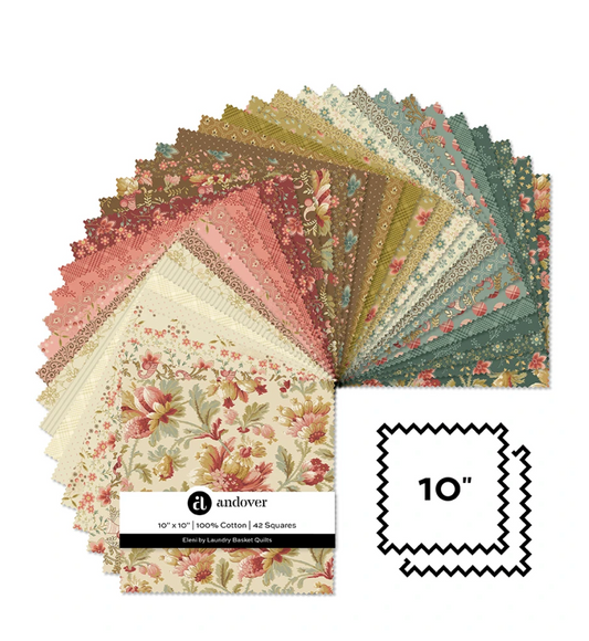 Eleni | 10 Inch Square - 42 Cuts Each