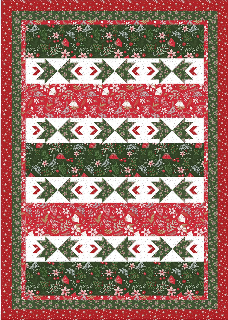 Fabric Cafe ~ Holly Jolly 5-Yard Quilts