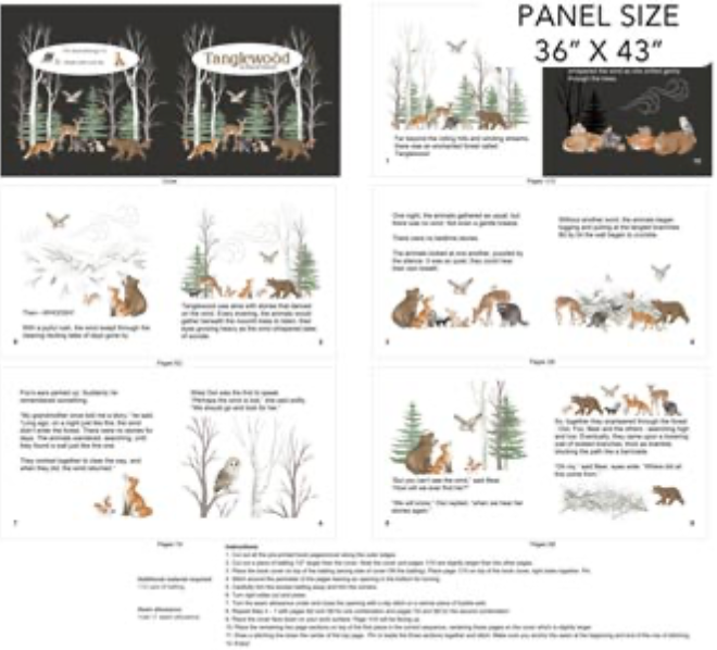 Tanglewood | Book Panel - DP29288-10