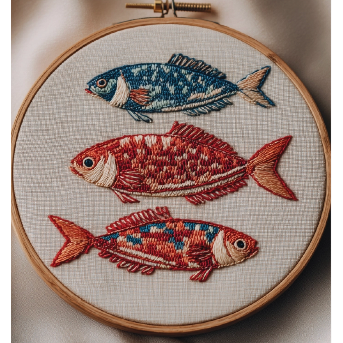Darby and Windsor | Fish Embroidery Kit