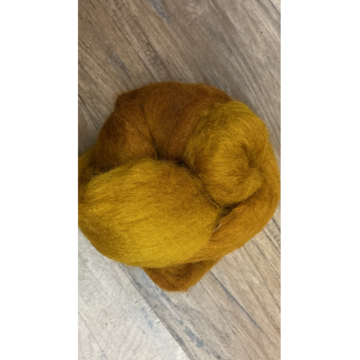 Spinners Hill ~ "Shades of Gold" Roving