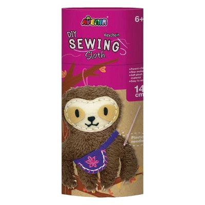 Sewing Keychain - Sloth