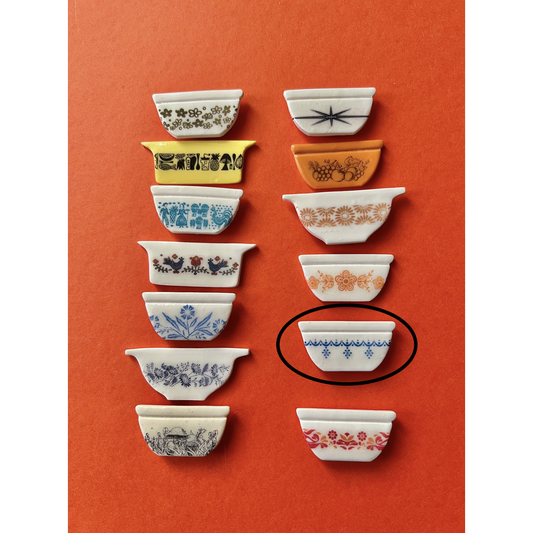 Pyrex Needle Minder - Snowflake