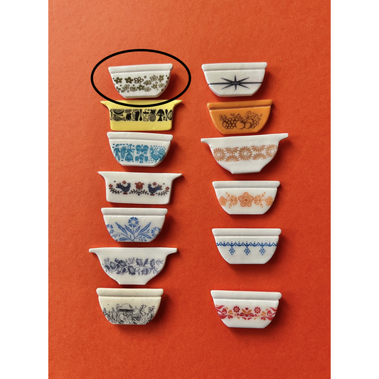 Pyrex Needle Minder - Spring Blossoms