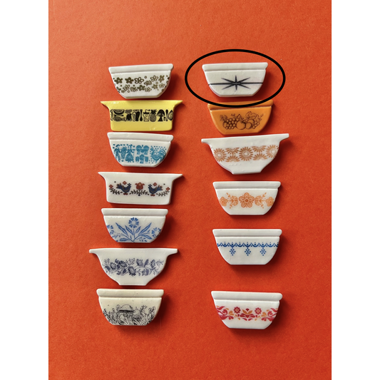Pyrex Needle Minder - Starburst