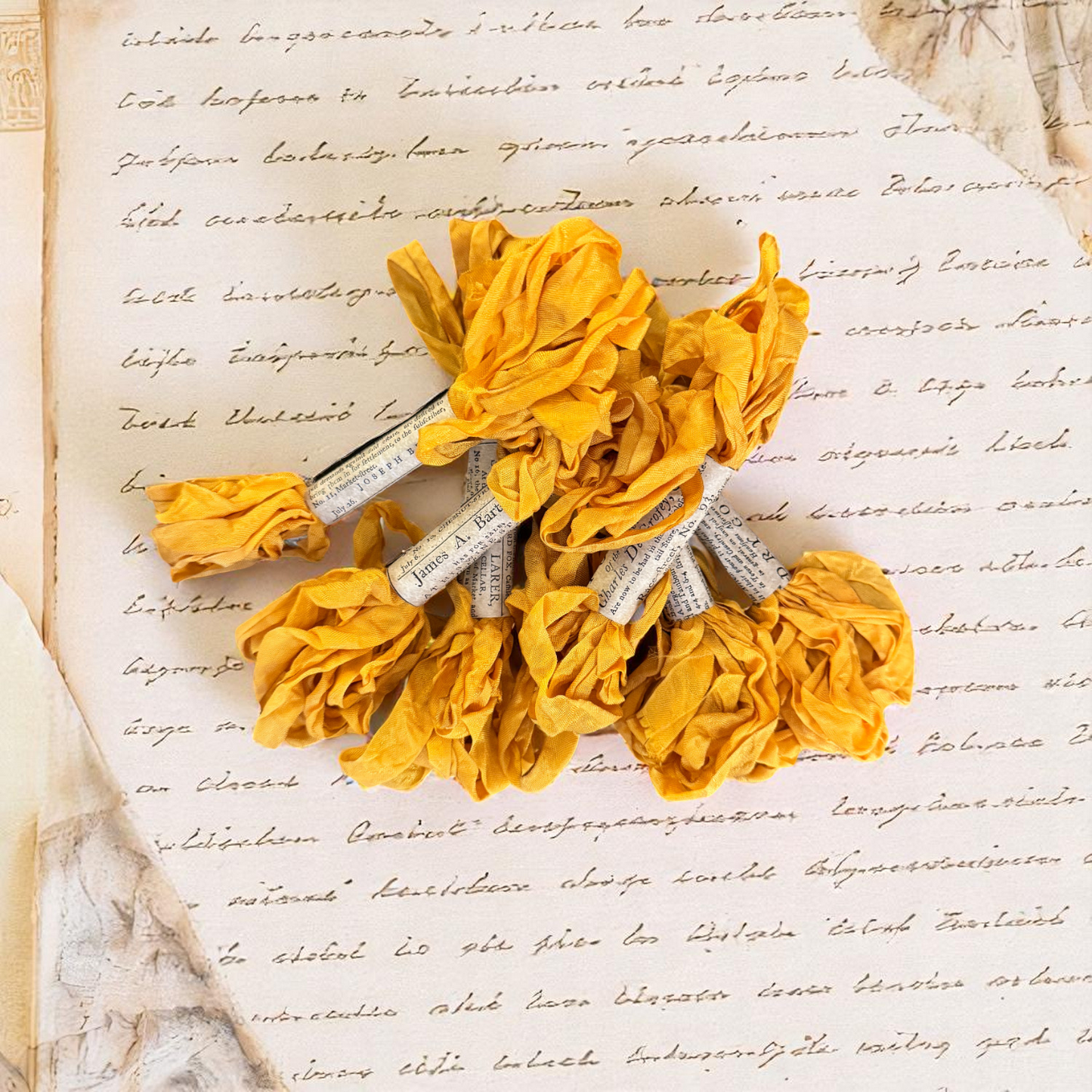 Monahan Papers | Aged Ribbon - Sunny Side Up