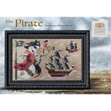 Cottage Garden Samplings ~ Snowman Collector Series ~ The Pirate Pattern #9