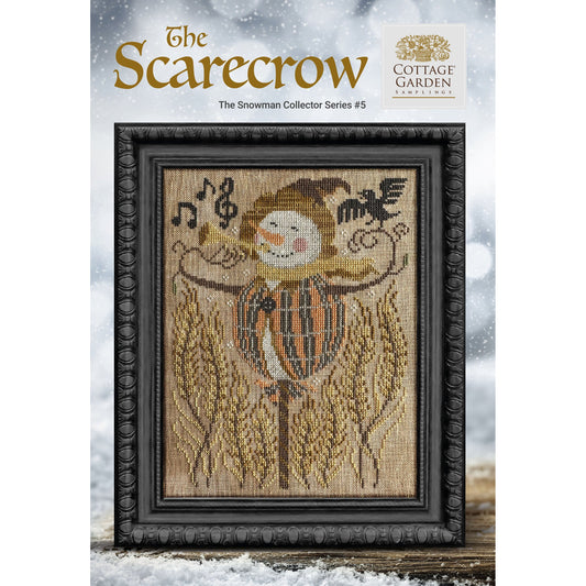Cottage Garden Samplings ~ Snowman Collector Series ~ The Scarecrow Pattern #5