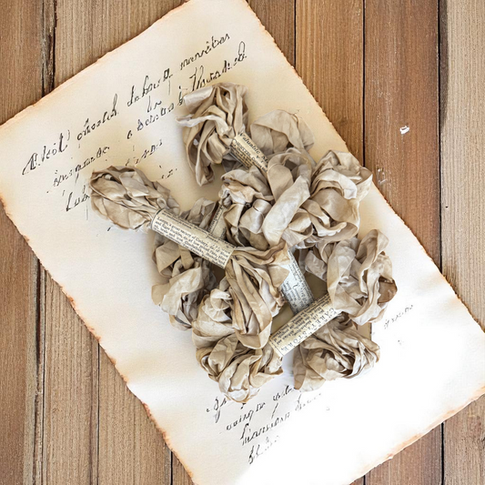 Monahan Papers | Aged Ribbon - Toadstool - 1/2"
