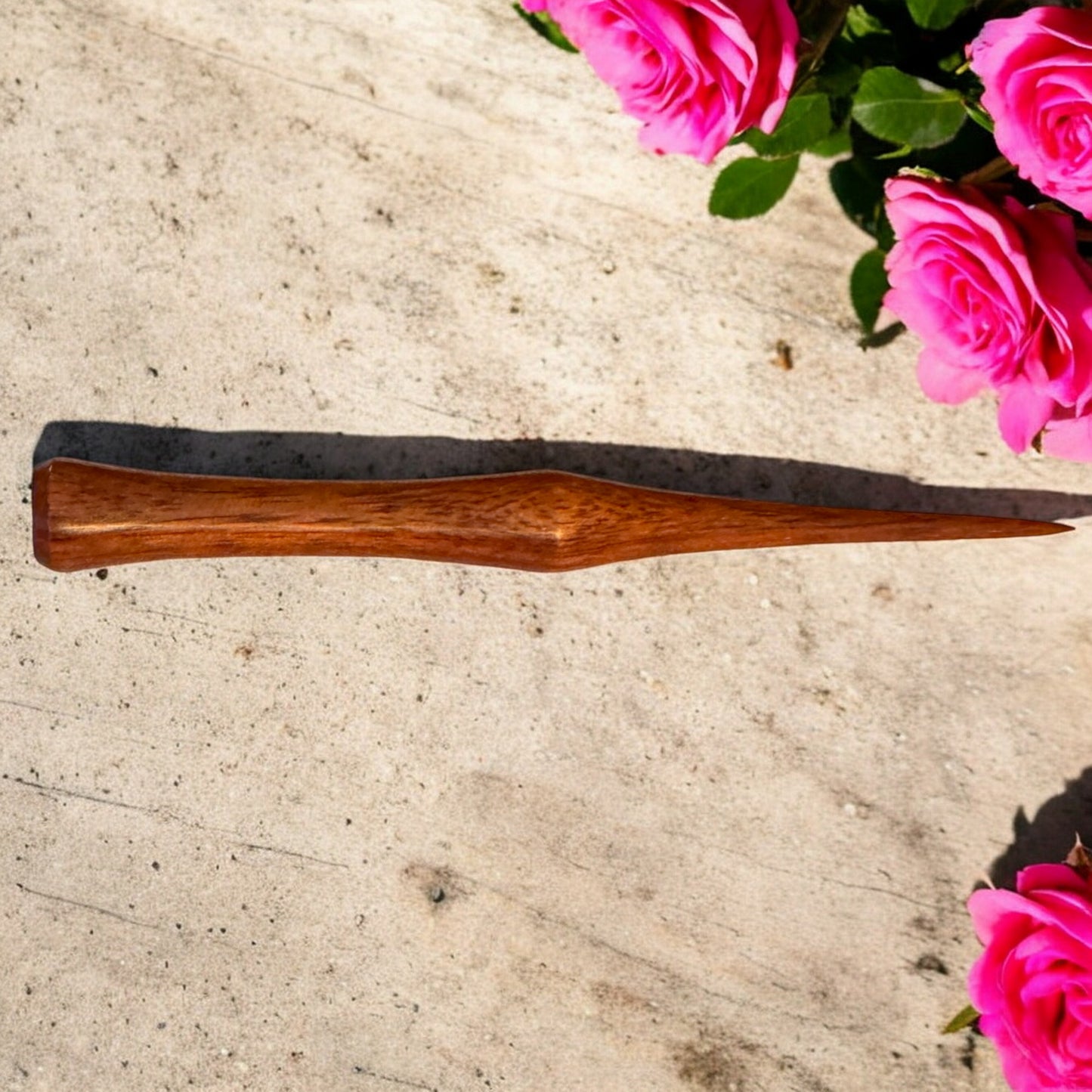 Hand-Turned Wood Laying Tool / Stiletto