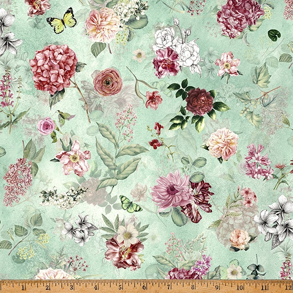 Botanical Charm ~ W5372-74 Mint