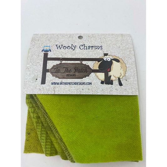 In The Patch Designs Wooly Charms ~ Chartreuse