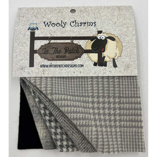 In The Patch Designs Wooly Charms ~ Greys