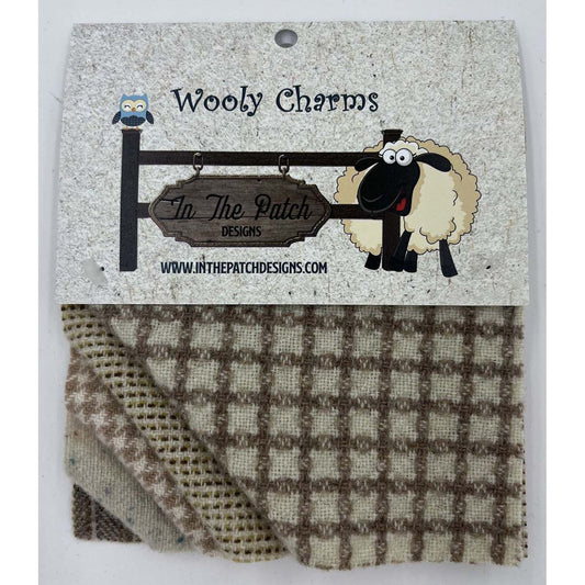 In The Patch Designs Wooly Charms ~ Tans