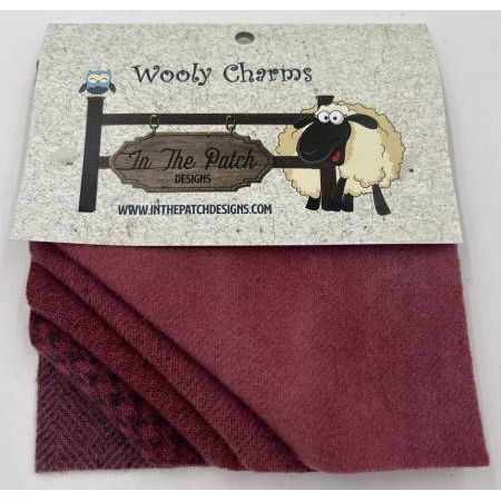 In The Patch Designs Wooly Charms ~ Cranberry