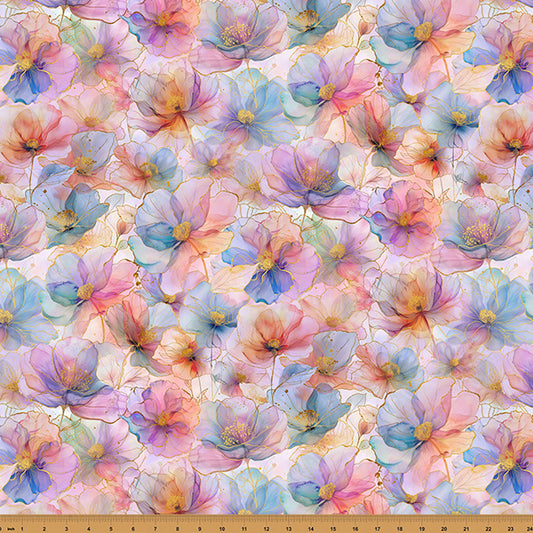 Flourish ~ X5625-135-Pastel