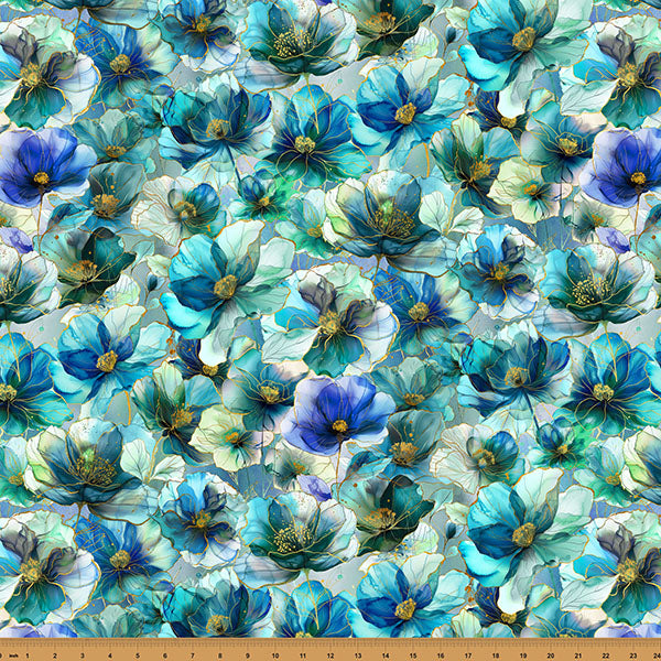 Flourish ~ X5625-174-Seamist