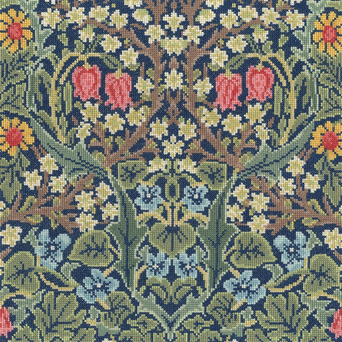 Bothy Threads | William Morris Blackthorn Cross Stitch Kit
