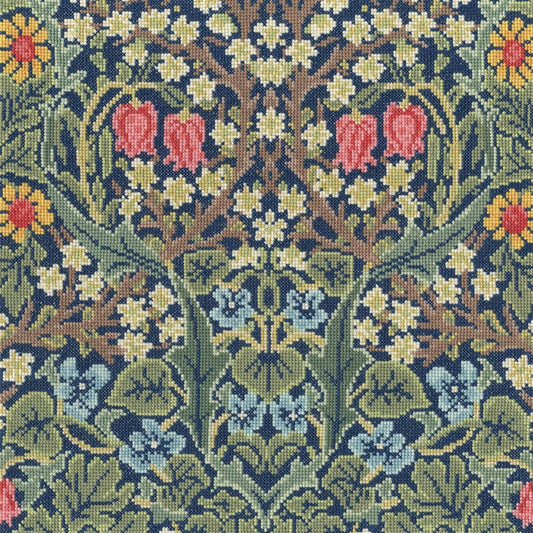 Bothy Threads ~ William Morris Blackthorn Cross Stitch Kit