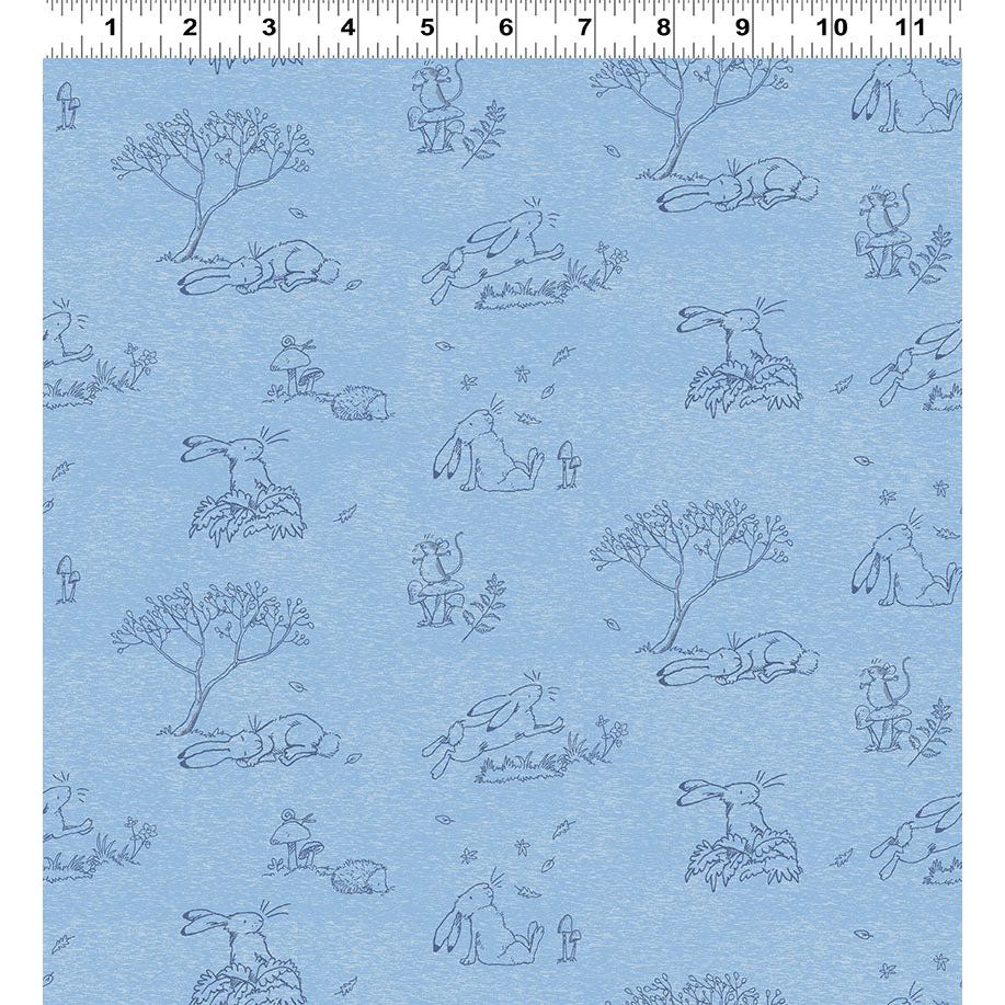 Guess How Much I Love You ~ Toile ~ Y4248-88 Denim