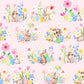 Spring Cheer ~ Toile ~ Y4689-41 Pink