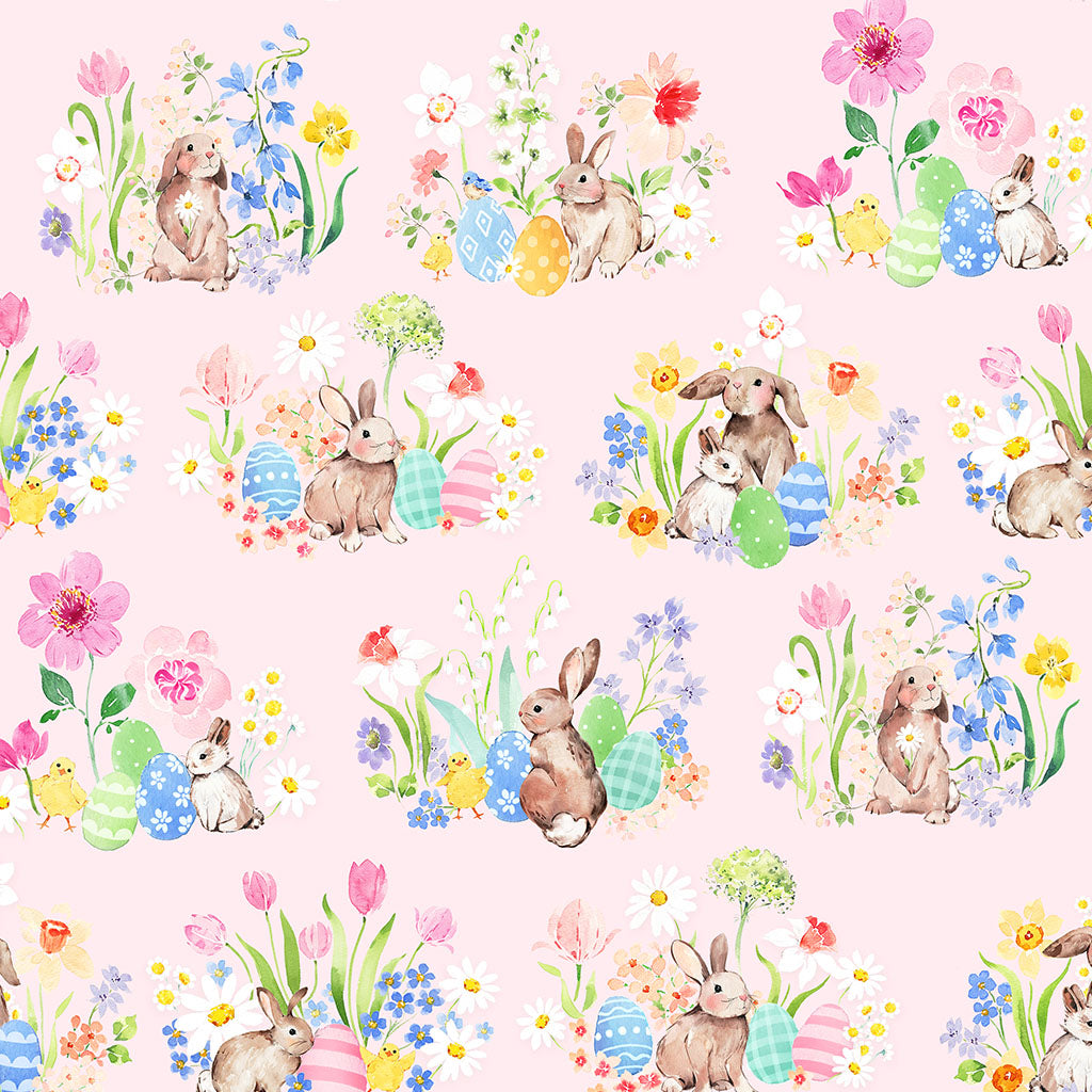 Spring Cheer ~ Toile ~ Y4689-41 Pink