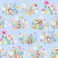Spring Cheer ~ Toile ~ Y4689-87 Powder Blue