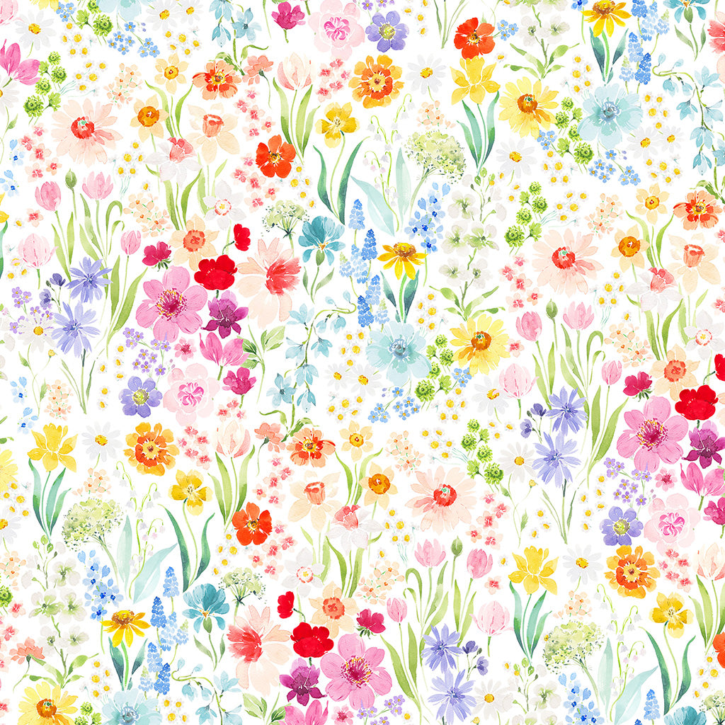 Spring Cheer ~ Garden ~ Y4690-55 Multi