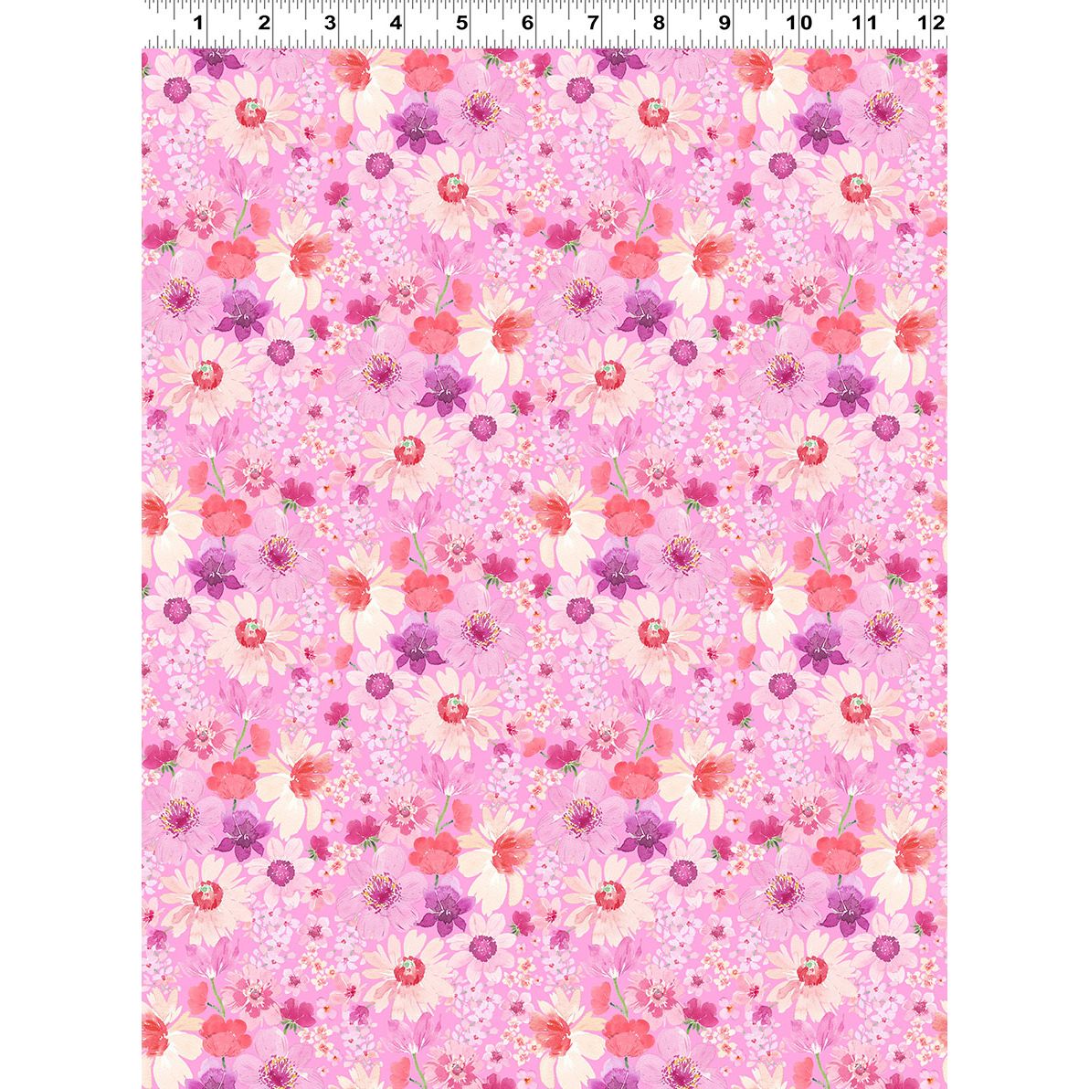 Spring Cheer ~ Daisies ~ Y4691-43 Pink