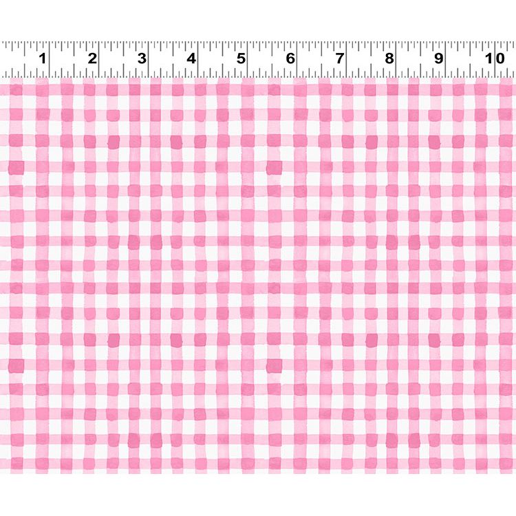 Spring Cheer ~ Gingham ~ Y4696-42 Pink