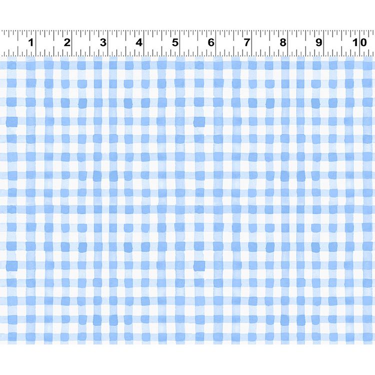 Spring Cheer ~ Gingham ~ Y4696-88 Blue