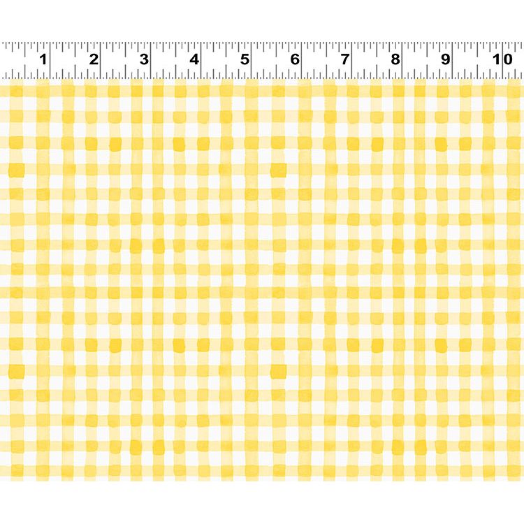 Spring Cheer ~ Gingham ~ Y4696-9 Yellow