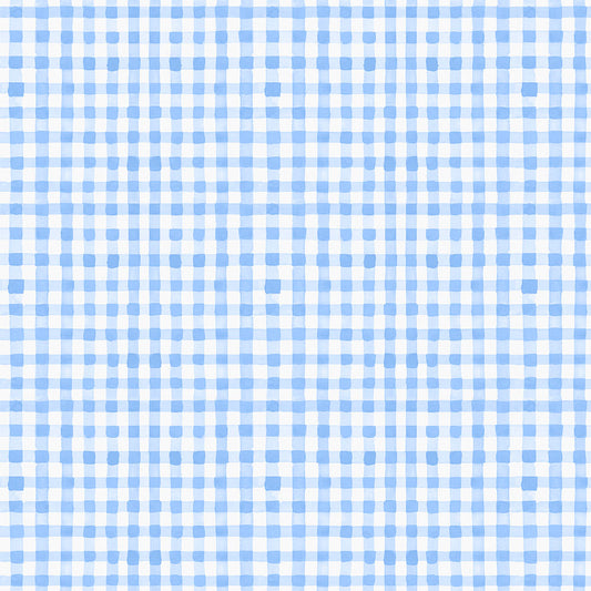 Spring Cheer ~ Gingham ~ Y4696-88 Blue