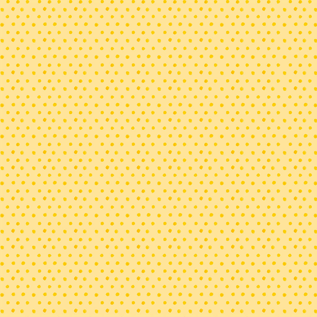 Spring Cheer ~ 42" remnant ~ Dots ~ Y4697-9 Yellow