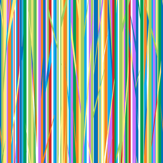 Amazing Alphabet ~ Stripe ~ Y4756-55 Multi Color