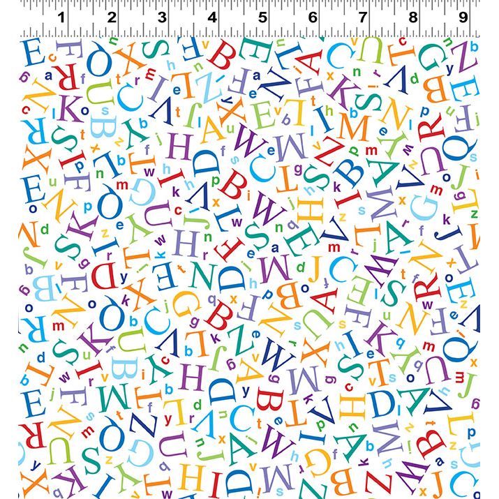 Amazing Alphabet ~ Alphabet Toss ~ Y4757-1 White