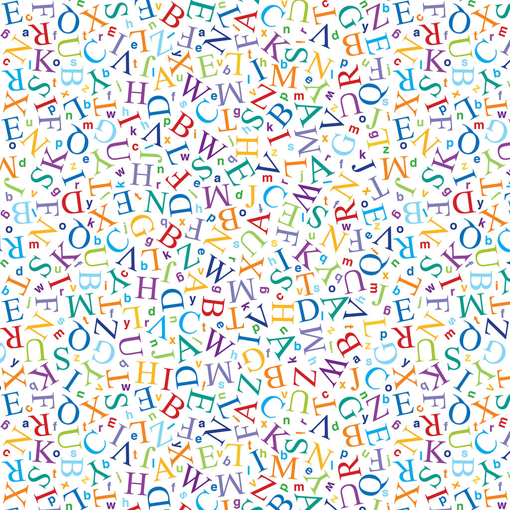 Amazing Alphabet ~ Alphabet Toss ~ Y4757-1 White
