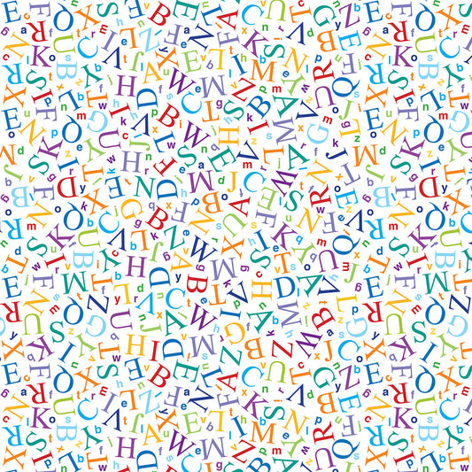 Amazing Alphabet ~ Alphabet Toss ~ Y4757-1 White