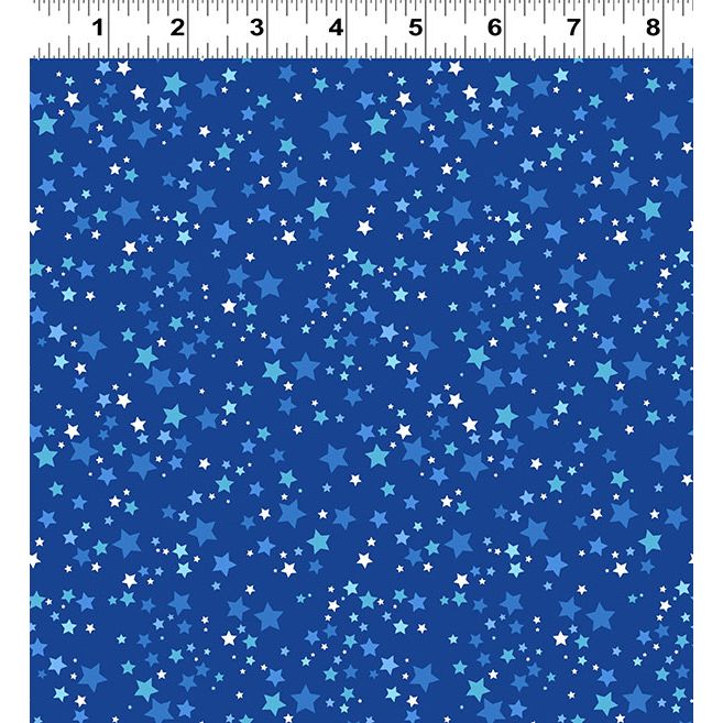 Amazing Alphabet ~ Stars ~ Y4758-90 Blue
