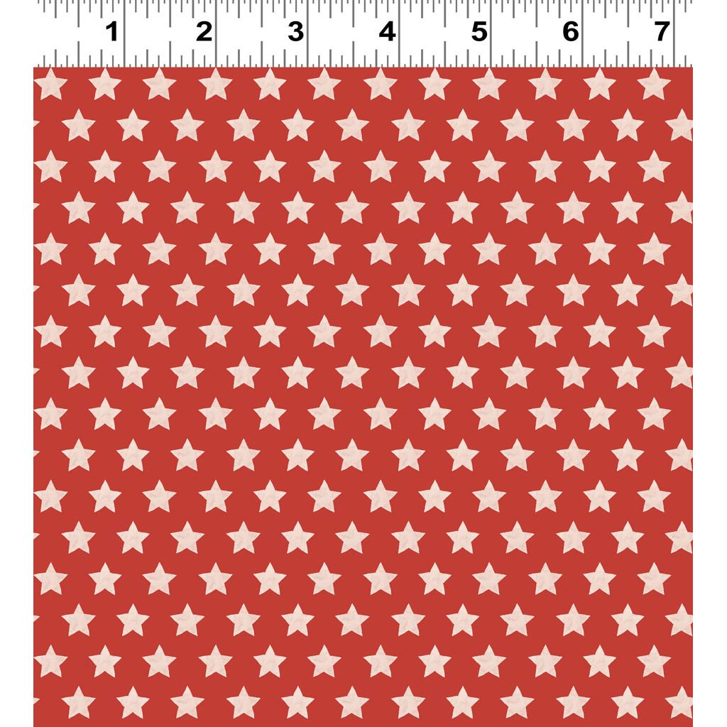 Americana ~ Stars ~ Y4776-82 Red
