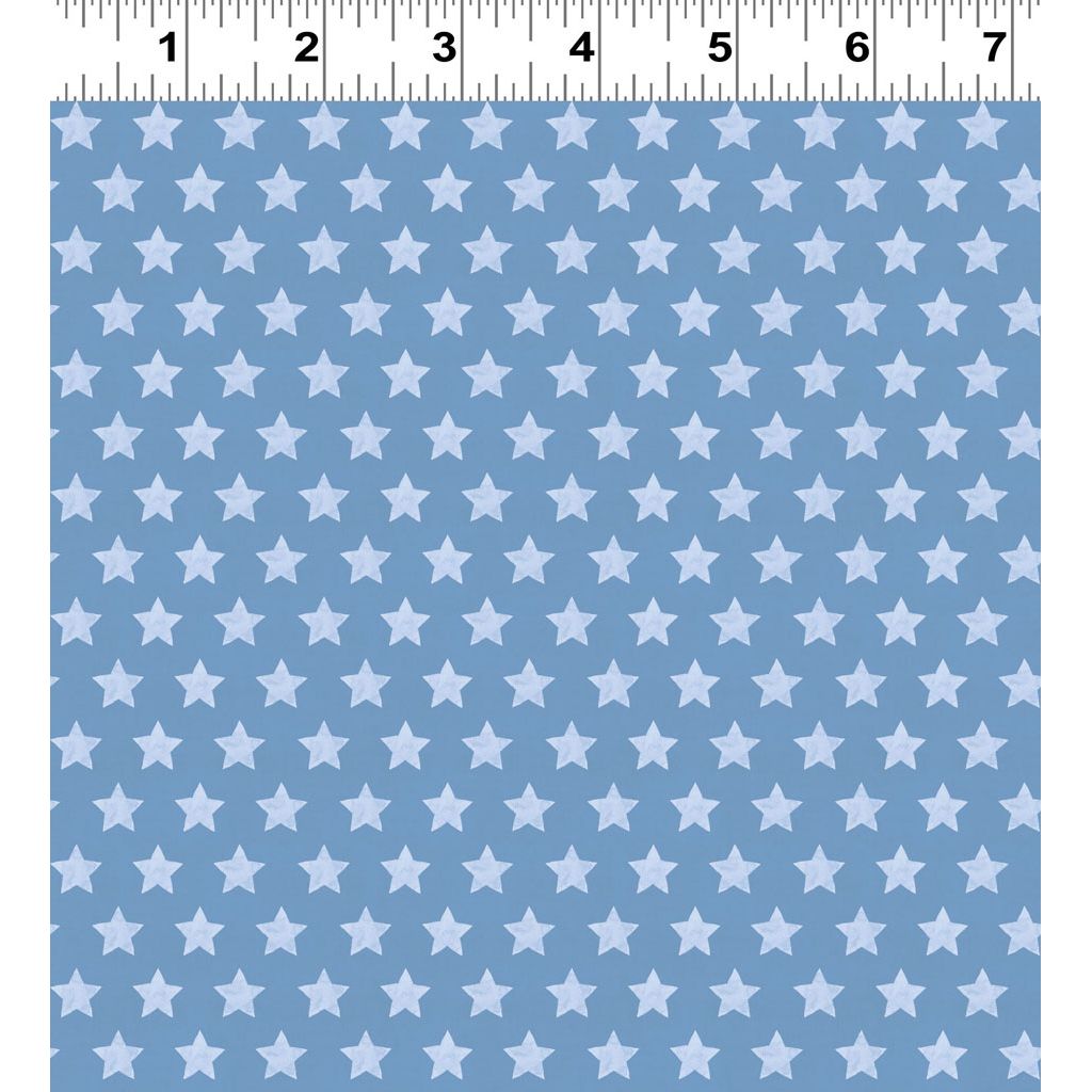 Americana ~ Stars ~ Y4776-88 Denim