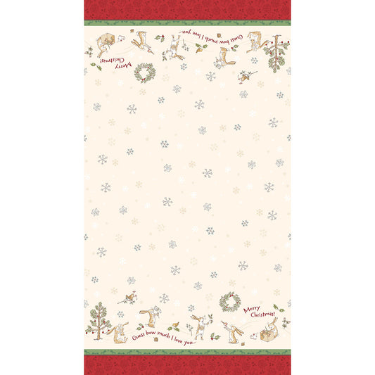Guess How Much I Love You 2026 ~ Double Border ~ Y4818-57 Cream