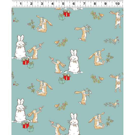 Guess How Much I Love You 2026 ~ Bunny Scenes ~ Y4819-104 Teal