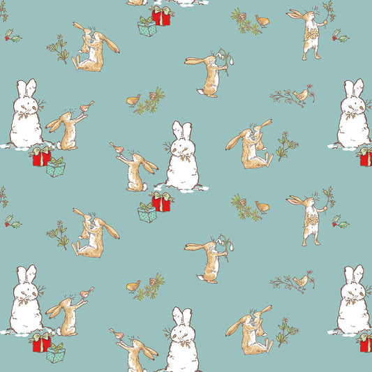 Guess How Much I Love You 2026 ~ Bunny Scenes ~ Y4819-104 Teal