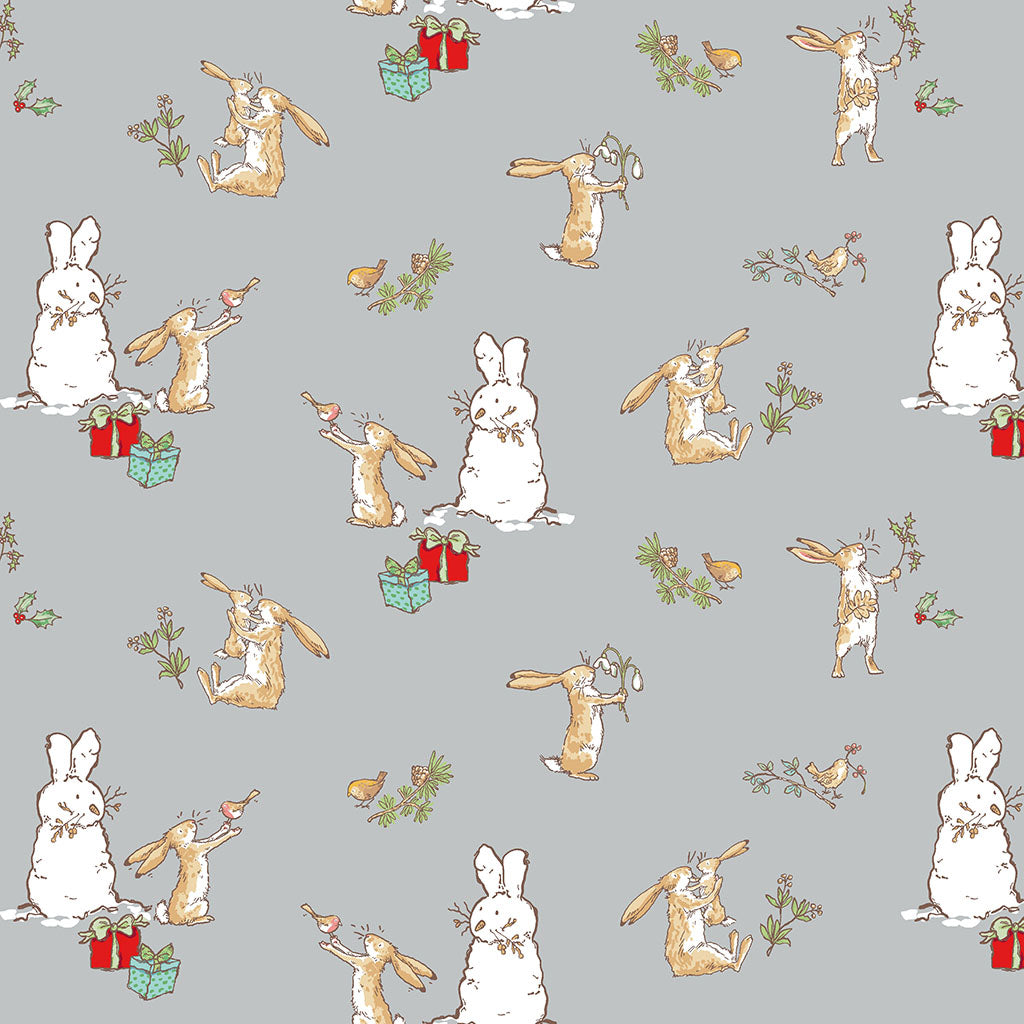 Guess How Much I Love You 2026 ~ Bunny Scenes ~ Y4819-5 Light Gray