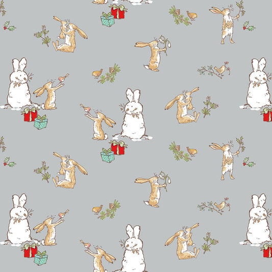Guess How Much I Love You 2026 ~ Bunny Scenes ~ Y4819-5 Light Gray